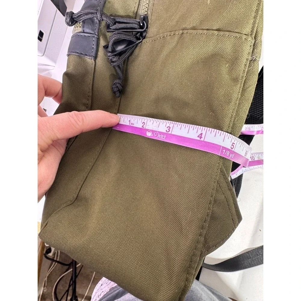 Pajar Canada Olive Green Backpack Logo Utility Gorpcore Streetwear Techwear O/S